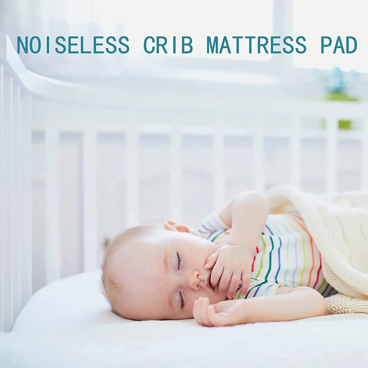 Waterproof Mattress Cover - Baby Bed Protector, Potty Training, Deep Pocket, Machine Washable