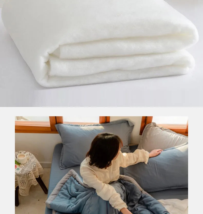 A Summer Quilt That's Lightweight Yet Cozy - Cooling Summer Quilt