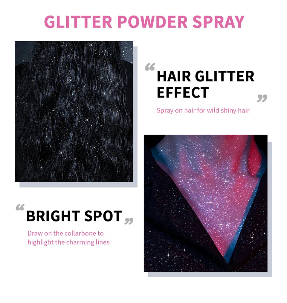 Hair Body Glitter for Body Shimmer