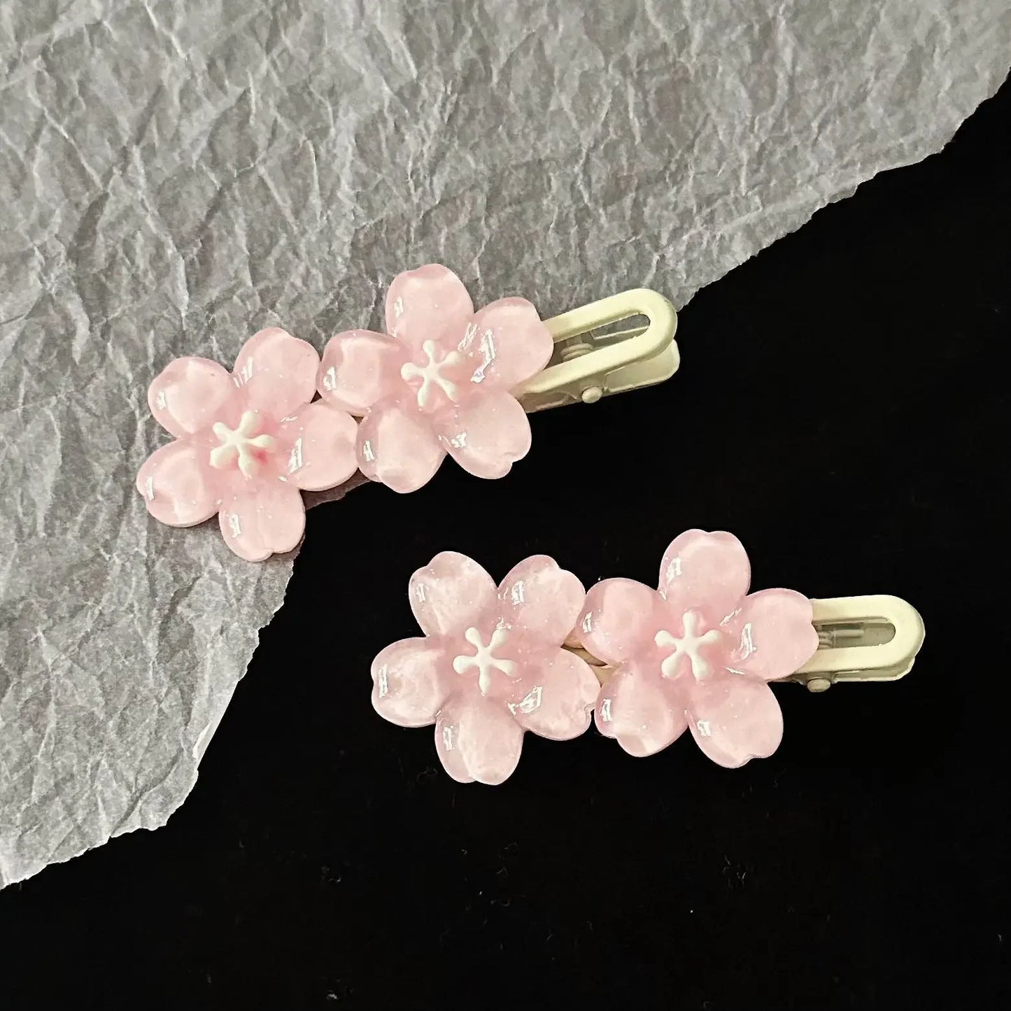 Cherry Blossom Hair Clip - 1 Piece