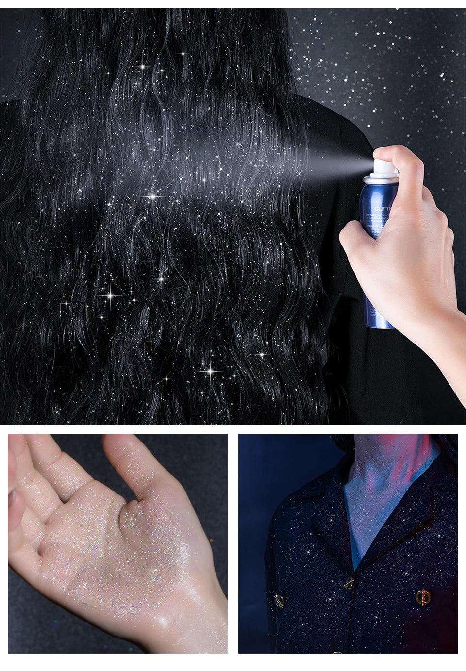 Hair Body Glitter for Body Shimmer