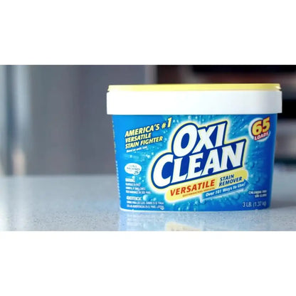Oxi-Clean Oxygen-Powered Stain Remover - Powder All Purpose Laundry & Home Cleaner - 5lb Container - 101 Uses Formula