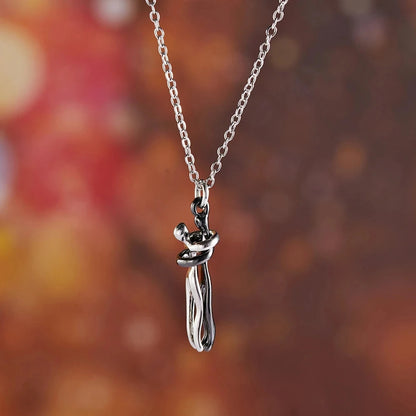 Hugging Necklace Jewelry - Choker Hug Pendant & Chain - Unisex - Couples