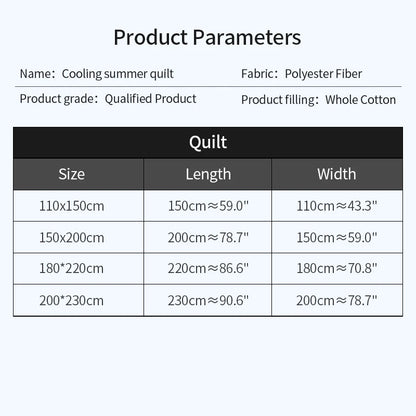 A Summer Quilt That's Lightweight Yet Cozy - Cooling Summer Quilt