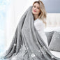1PC Cooling Blanket for Hot Sleepers - Lightweight Summer Cold Thin Blankets for Sleeping, Hot Flashes, Night Sweats, Soft Blanket