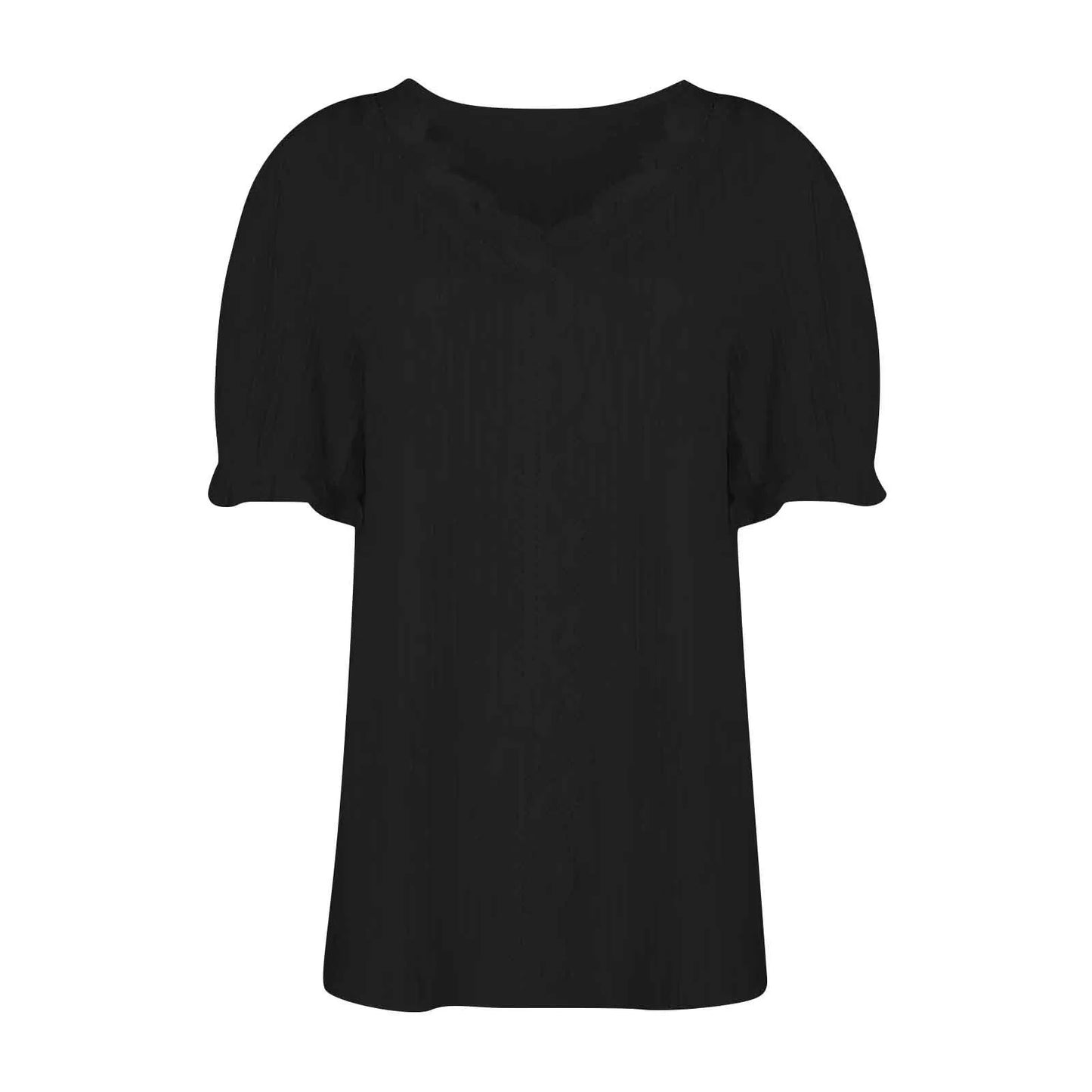 Ladies Summer Hollow Short-Sleeved Tops -Tops For Women, Summer Clothes