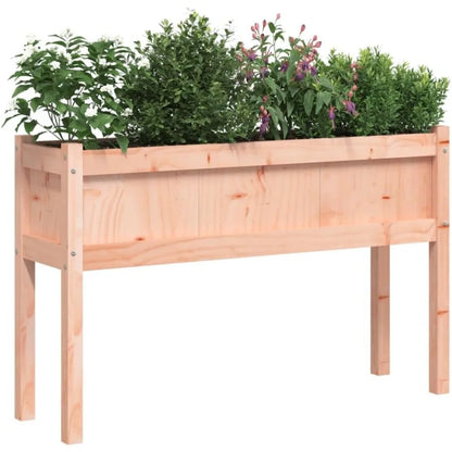 Garden Planters 2 pcs with Legs - Solid Wood