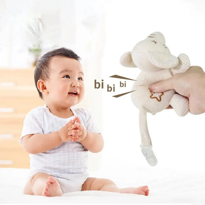 Newborn Baby Pacifier - Silicone - Cute Animal Shapes - Pacifier w/ A Detachable Animal