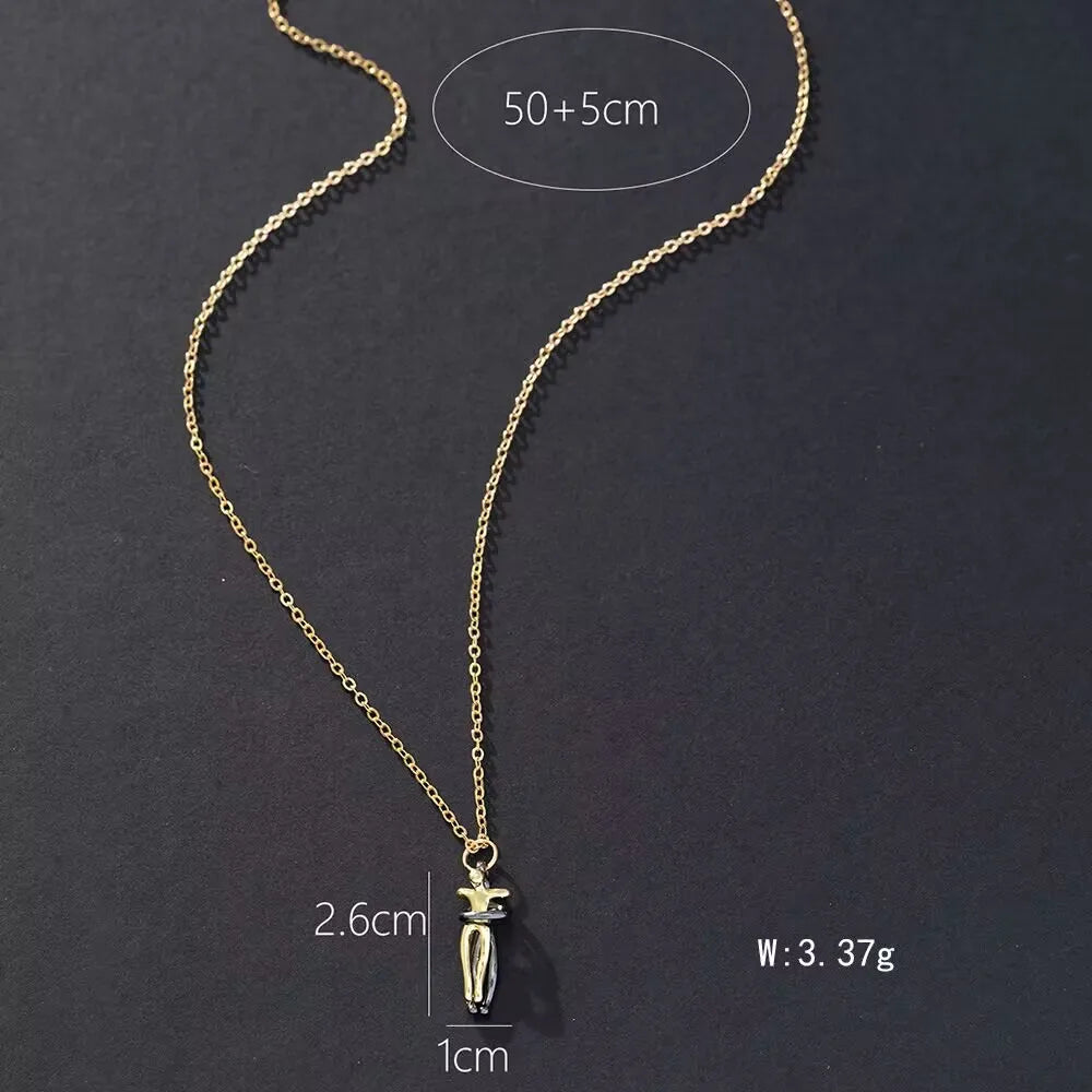 Hugging Necklace Jewelry - Choker Hug Pendant & Chain - Unisex - Couples