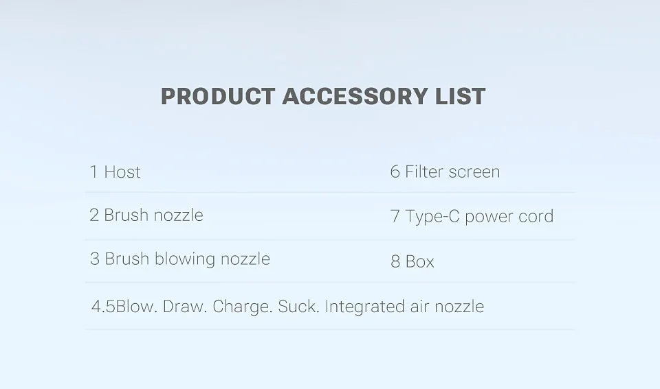 New Mini Portable Car Vacuum Cleaner - Powerful Handheld Wireless Cleaner with One Click Dust Removal