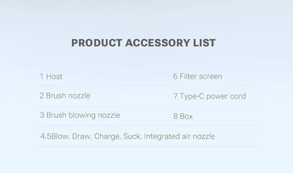 New Mini Portable Car Vacuum Cleaner - Powerful Handheld Wireless Cleaner with One Click Dust Removal