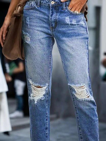 2025 New Women's Retro Jeans - Five Pocket Design