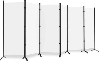 6 Panel Room Partition Foldable Privacy Screen