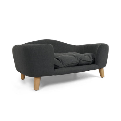 Premium Large Dog Sofa Bed - Luxury Dog Couch with Removable Washable Cushion