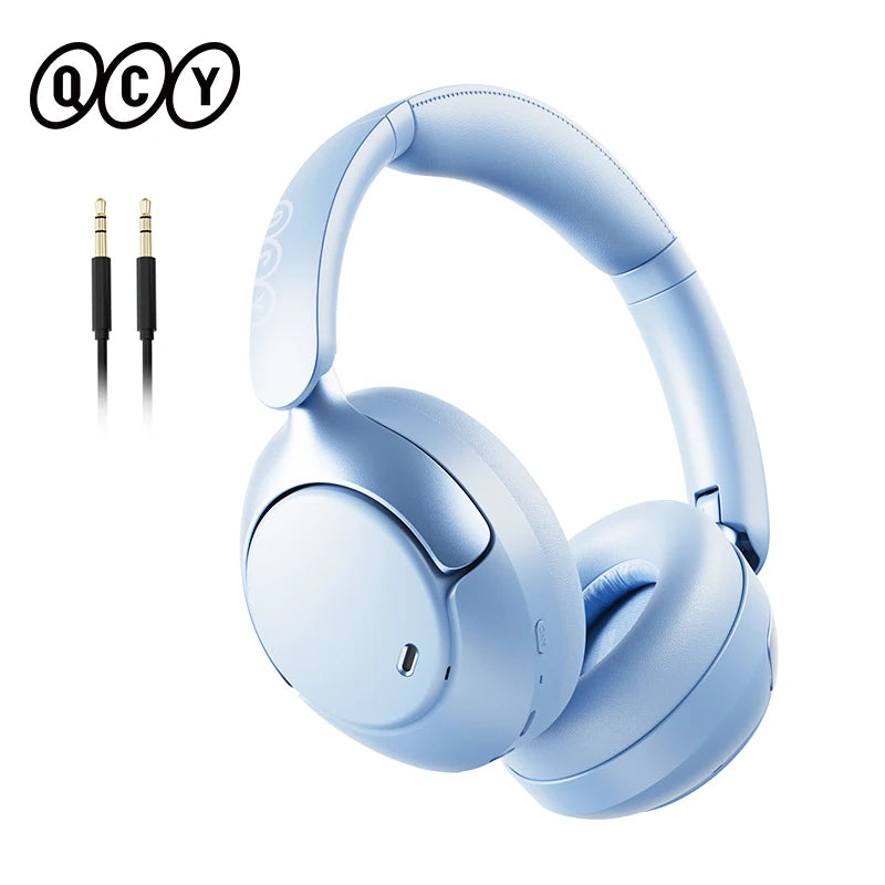 Adaptive ANC Wireless Headphones Over Ear Headset - 50dB with LDAC Hi-Res - Wireless Audio Bluetooth 5.4 Dual Connection