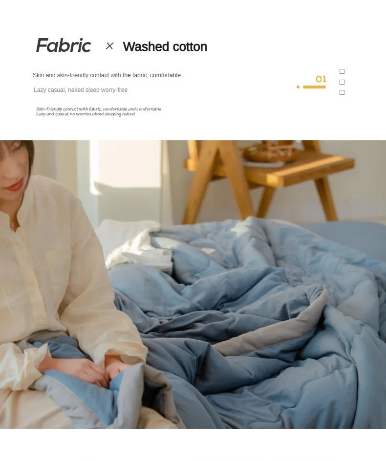 A Summer Quilt That's Lightweight Yet Cozy - Cooling Summer Quilt