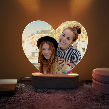 Personalized  Photo 3D Light, w/Customized Text Light - For EVERY Occasion - SHIPPED IN USA