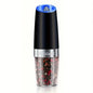 1 or 2pcs Gravity Electric Salt And Pepper Grinder Set - Battery Powered - LED Light - One HandAutomatic Operation
