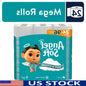 Angel Soft 24 Mega Rolls 2 Ply Toilet Paper - Soft &Strong Flushable Septic Safe - 320 Sheets Per Roll - Perforated Long Lasting Comfort