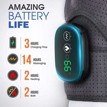 VIP Electric Shoulder Massager - Heating Pad - Vibration Massage - Support Belt - Shoulder Thermal Brace