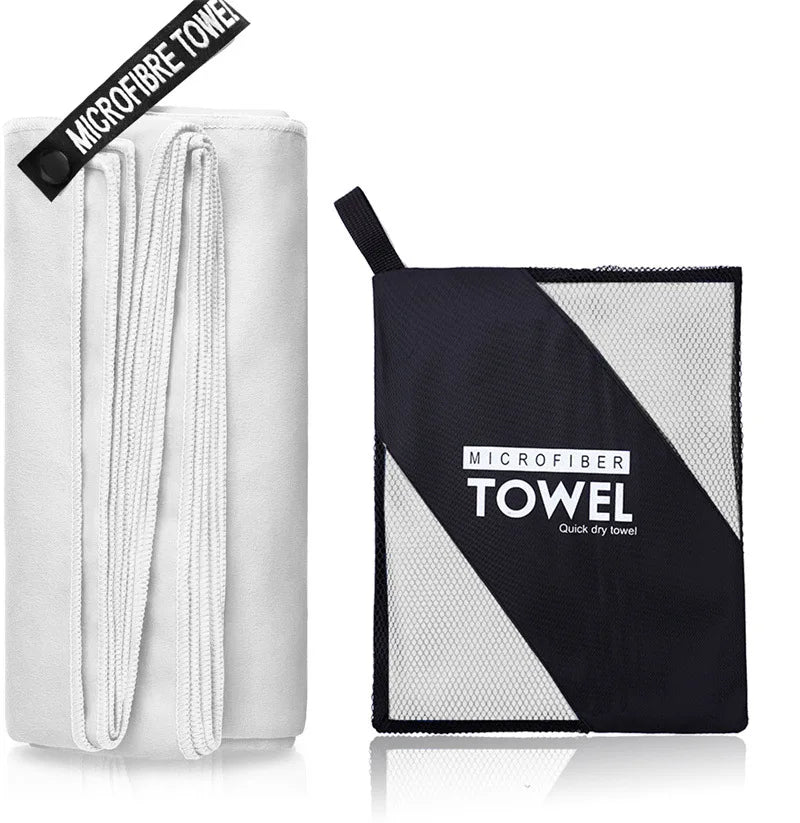 Quick-Drying Micro Fiber Sports Towel - 40"x80" - Swimming, Gym, Fitness, Camping, Running, Beach, Etc.