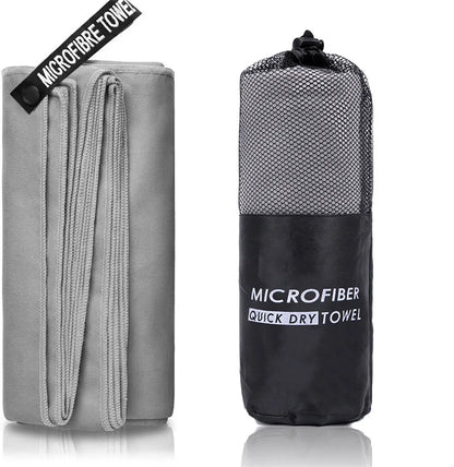 Quick-Drying Micro Fiber Sports Towel - 40"x80" - Swimming, Gym, Fitness, Camping, Running, Beach, Etc.