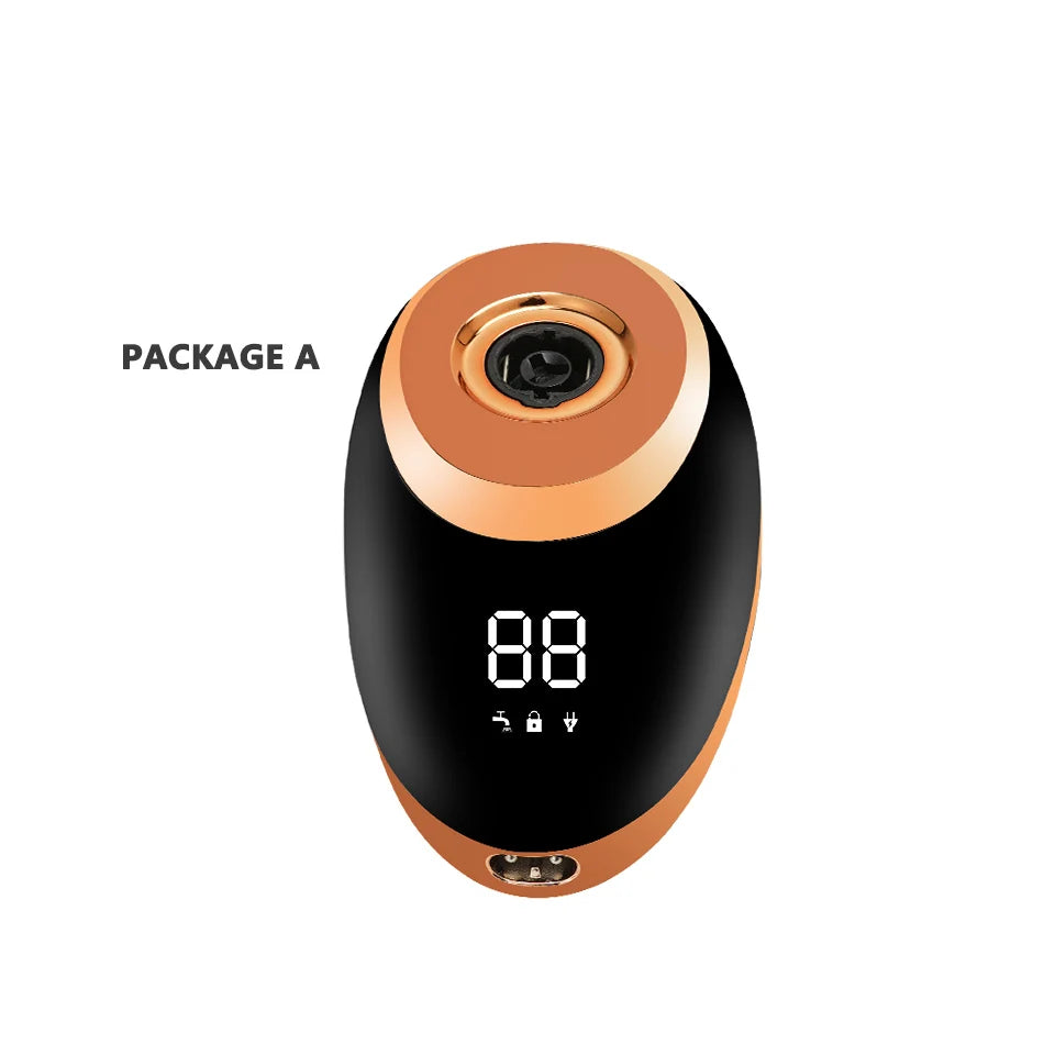 IXP7 Waterproof Floating Men's Electric Shaver - Wet/Dry Beard Trimmer - Electric Razor - Rechargeable - LCD Display + Accessories