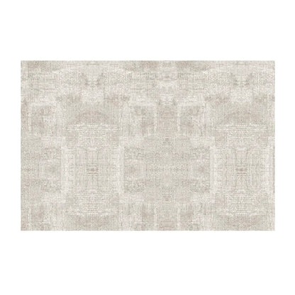 Light Grey Luxury Non-Slip Rug, Sound Insulation, Thick & Liquid Resistant