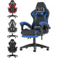 Ergonomic Gaming Chair with Footrest & Lumbar Cushion, Headrest, Height Adjustable Computer Chair