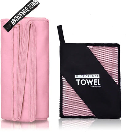 Quick-Drying Micro Fiber Sports Towel - 40"x80" - Swimming, Gym, Fitness, Camping, Running, Beach, Etc.